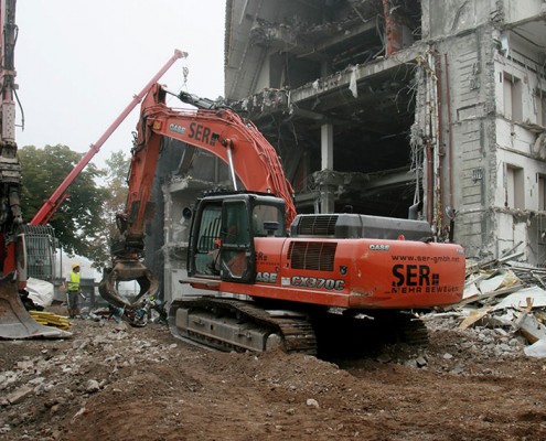 Industrieabbruch C&A Heilbronn